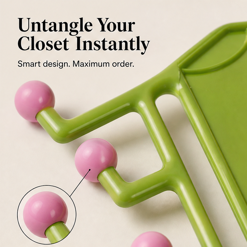 Tanglehold – Space-Saving Double-Sided Umbrella Hanger Rack + 50% OFF features