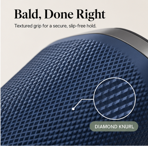 Smoothtrek – 6-Blade Floating Head, Waterproof Electric Head Shaver + 50% OFF features