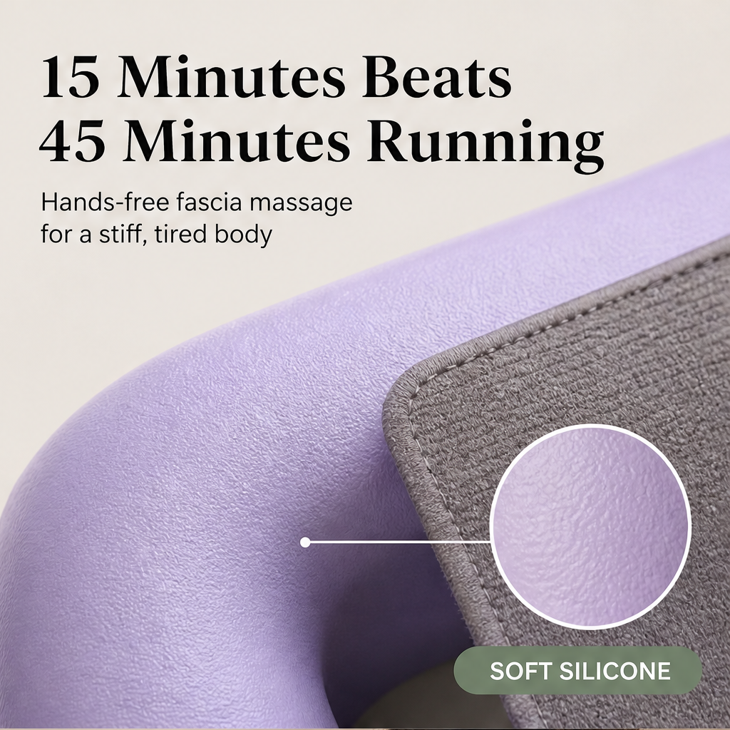 Fasciole – Hands-Free 5-Speed Fascia Ring Massager for Waist &amp; Thigh + 50% OFF features