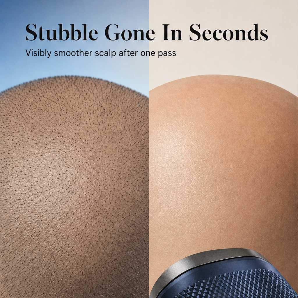 Contoura – 6-Blade Waterproof Head Shaver Kit + 50% OFF detail
