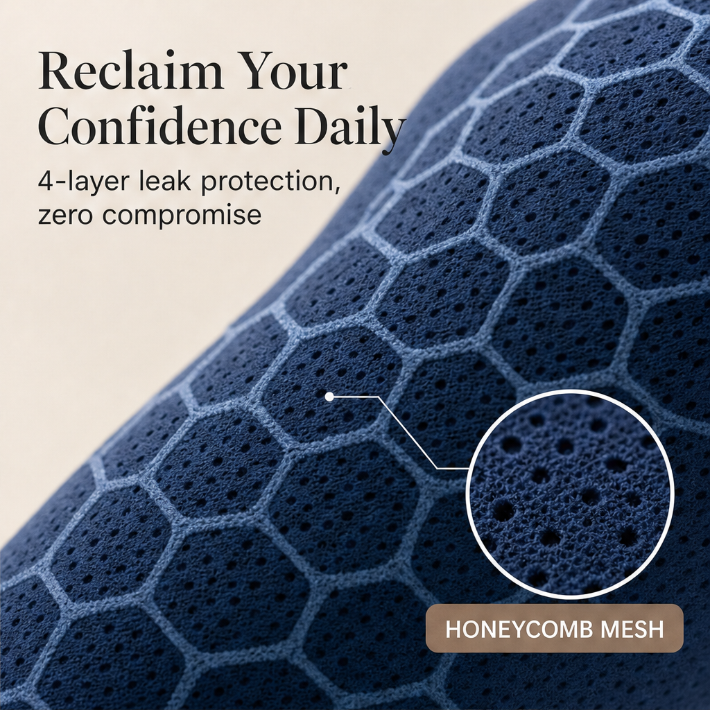 AirFlex – Leakproof 4-Layer Cooling Mesh Men&