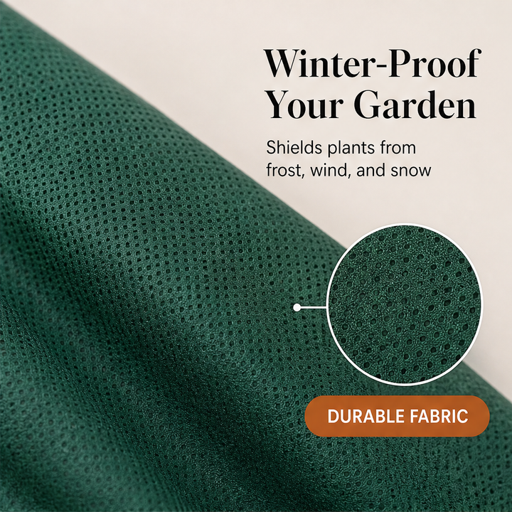 Frostholt – Frost-Proof Cover with See-Through Window for Plants + 50% OFF features