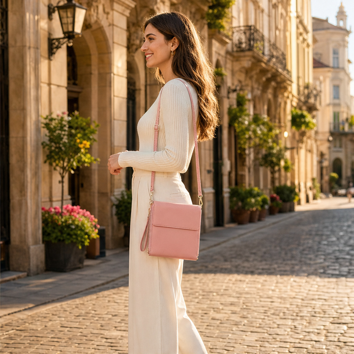 Sablewick – RFID-Blocking Touchscreen Crossbody Wallet Bag + 50% OFF lifestyle