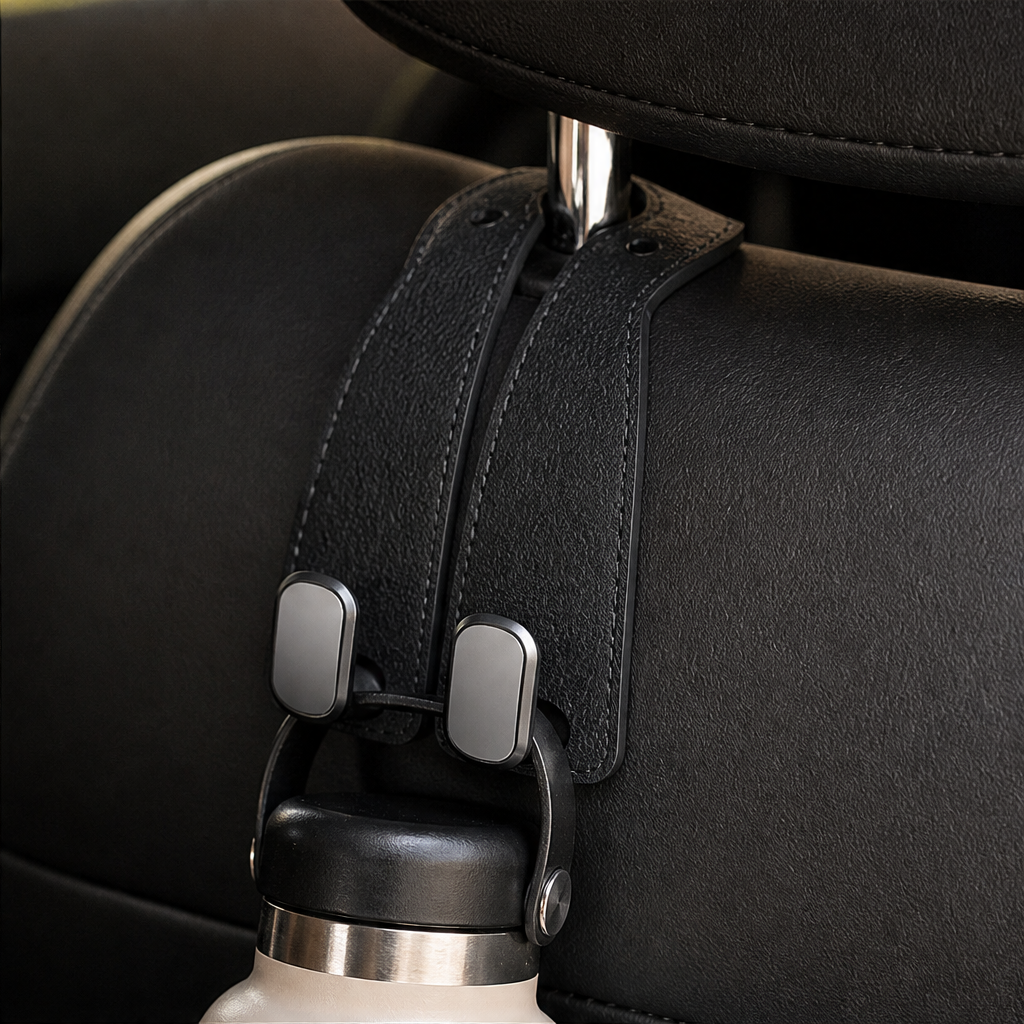 Backseat Anchor – Heavy-Duty Headrest Storage Hooks for Car + 1+1 FREE lifestyle