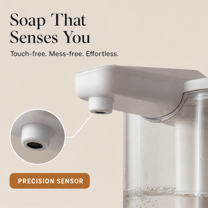 Sensara – Touchless Sensor, No-Mess Automatic Dish Soap Dispenser + 50% OFF features