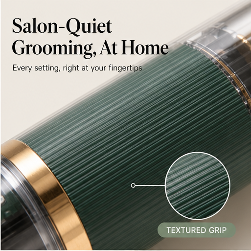 Calmora – Low-Noise Rechargeable Pet Clipper for Dogs and Cats + 50% OFF features