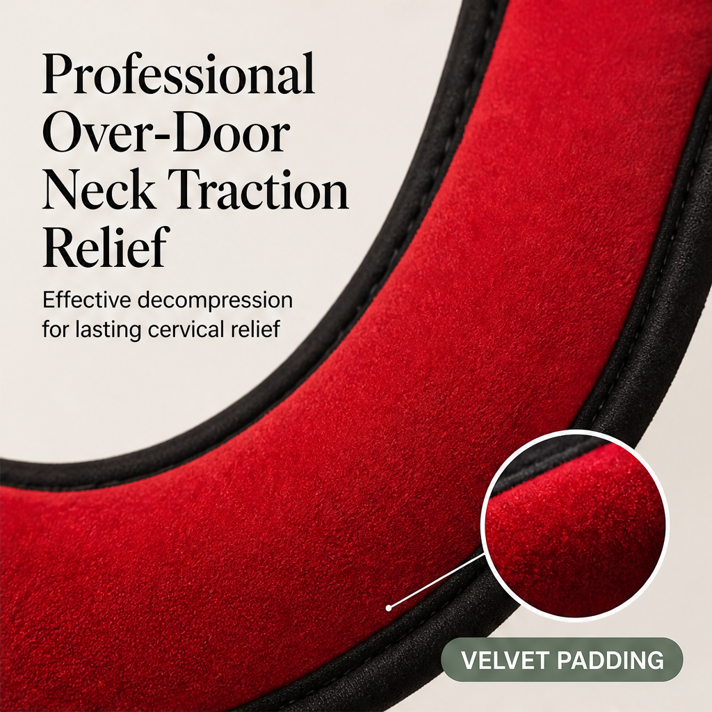 Cervalign – Adjustable Over-Door Cervical Traction Neck Cushion + 50% OFF features