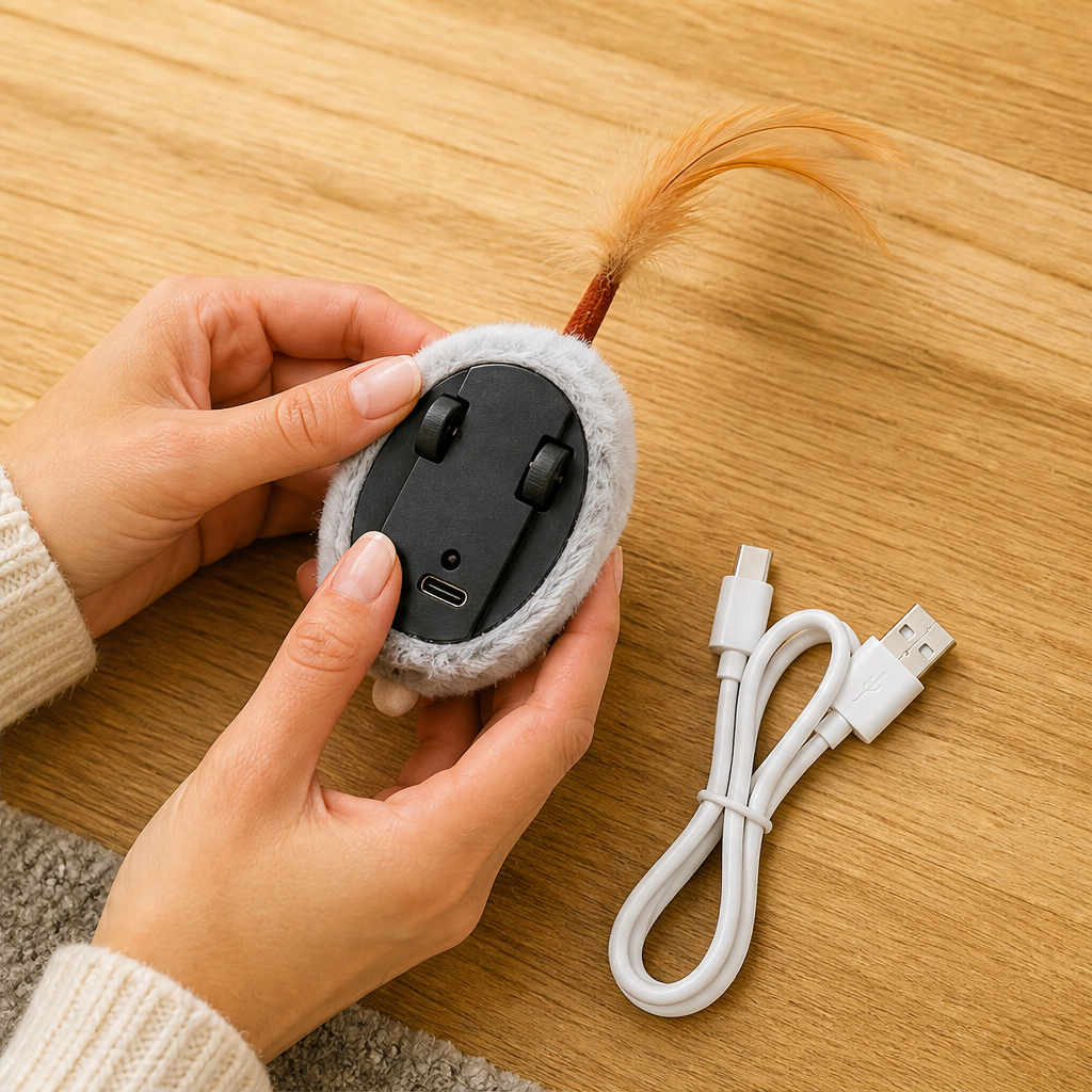 Whiskerdash – Auto-Roaming Sensor Mouse Interactive Cat Toy + 50% OFF lifestyle