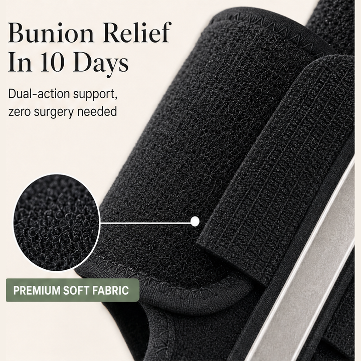 Flexara – EMS Microcurrent Bunion Splint for All-Day Toe Pain Relief + 50% OFF features