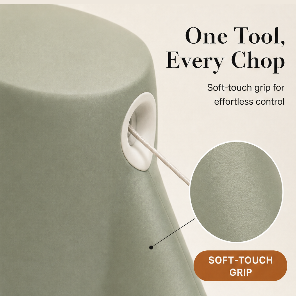 MinceWell – 4-in-1 Cordless Pull-Cord Vegetable Chopper Set + 50% OFF features