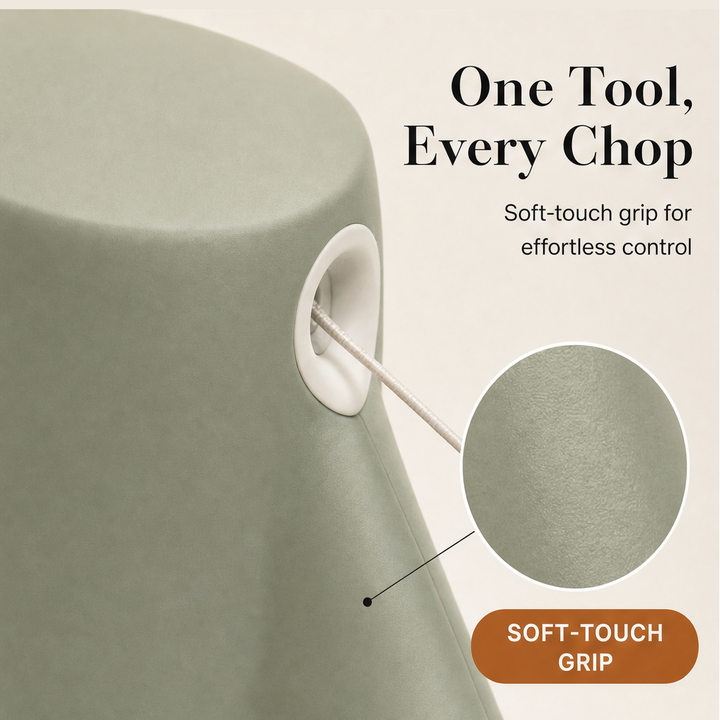 MinceWell – 4-in-1 Cordless Pull-Cord Vegetable Chopper Set + 50% OFF features