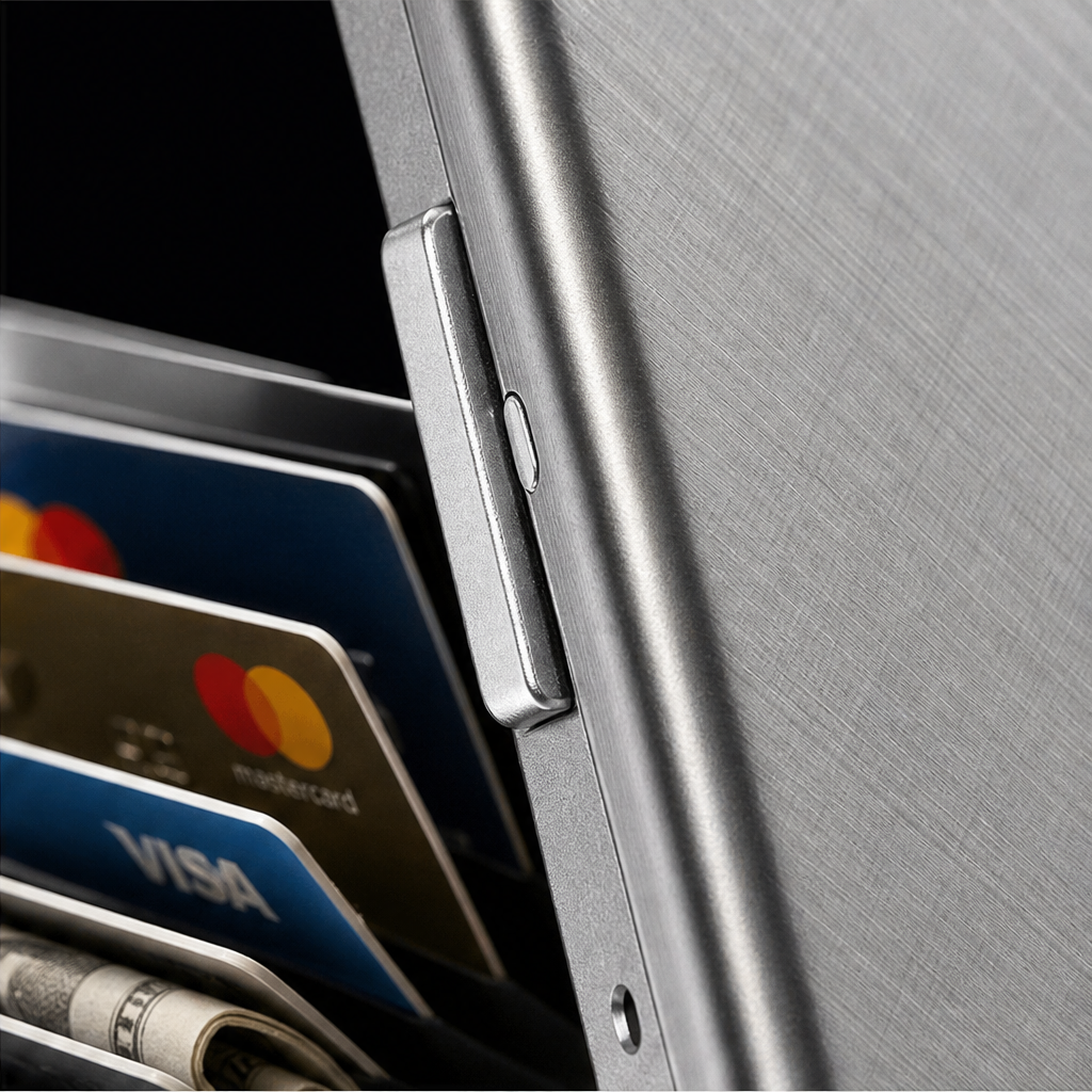 Shieldwick – RFID-Blocking Stainless Steel Card Holder + 50% OFF lifestyle