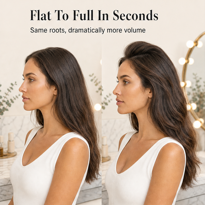 Crownlift – Rechargeable Heated Root Volumizer Clip + 50% OFF detail