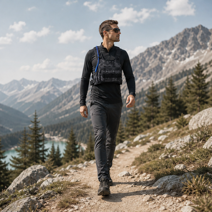 Trailfix – No-Bounce Hydration-Ready Cycling Chest Bag + 50% OFF lifestyle