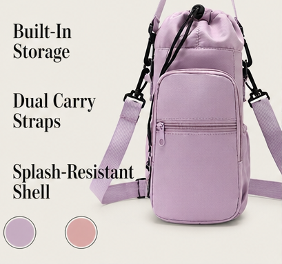 Ferrytote – Insulated Water Bottle Carrier Bag with Phone Pockets + 50% OFF features