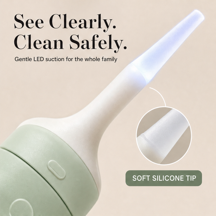 Glowlobe – LED-Guided Gentle Suction Ear Cleaner + 50% OFF features