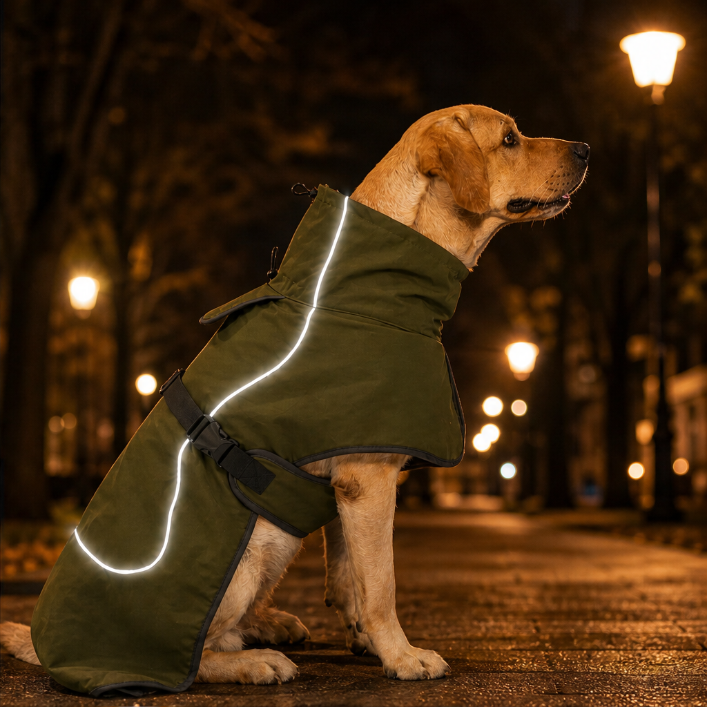 Thermapaw – Waterproof Cotton-Padded Winter Coat for Medium &amp; Large Dogs + 50% OFF lifestyle