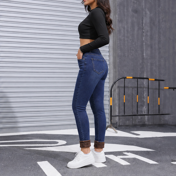 Thermayne – Plush-Lined High-Stretch Skinny Jeans + 50% OFF lifestyle