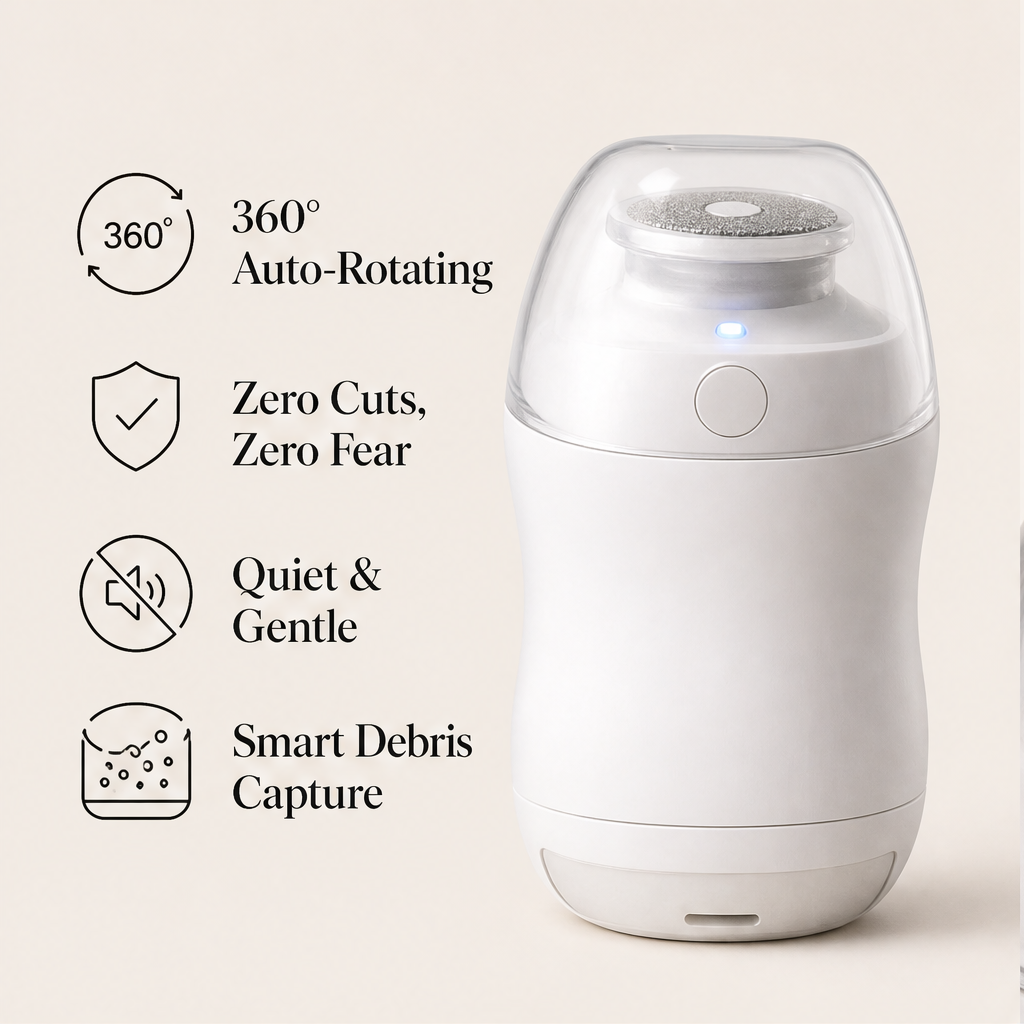 Softbury – Safe Auto-Rotating LED Electric Nail Polisher + 1+1 FREE features