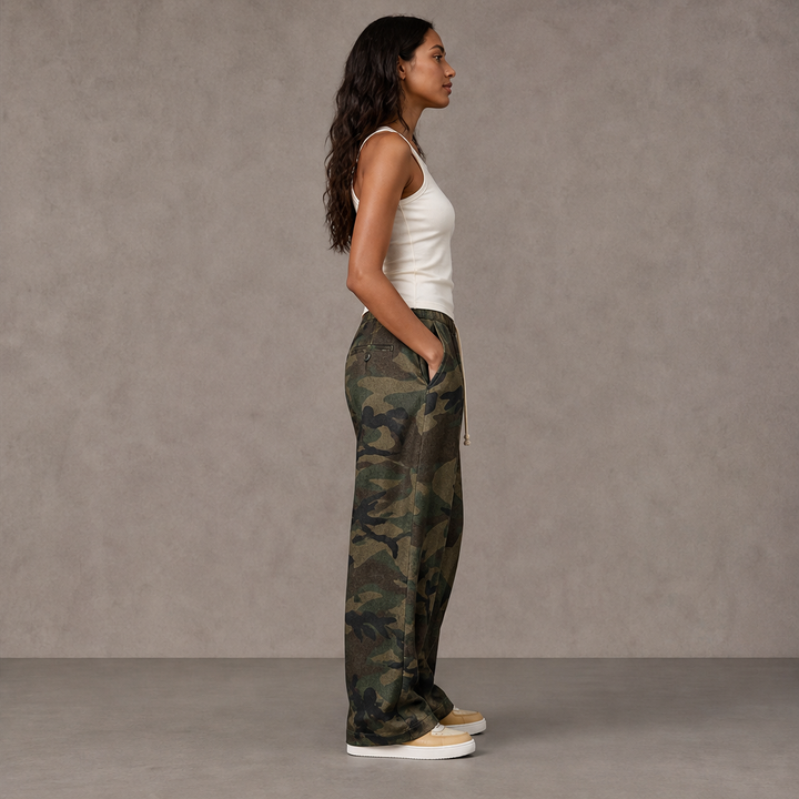Ridgewick – Relaxed Fit Camouflage Drawstring Pants + 50% OFF lifestyle