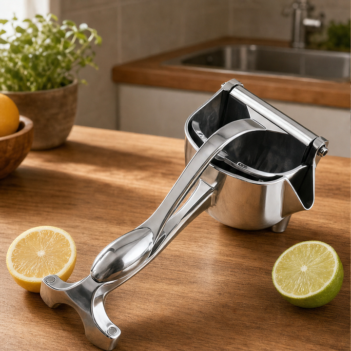 Zestforge – Heavy-Duty Stainless Steel Hand Citrus Juicer + 50% OFF lifestyle
