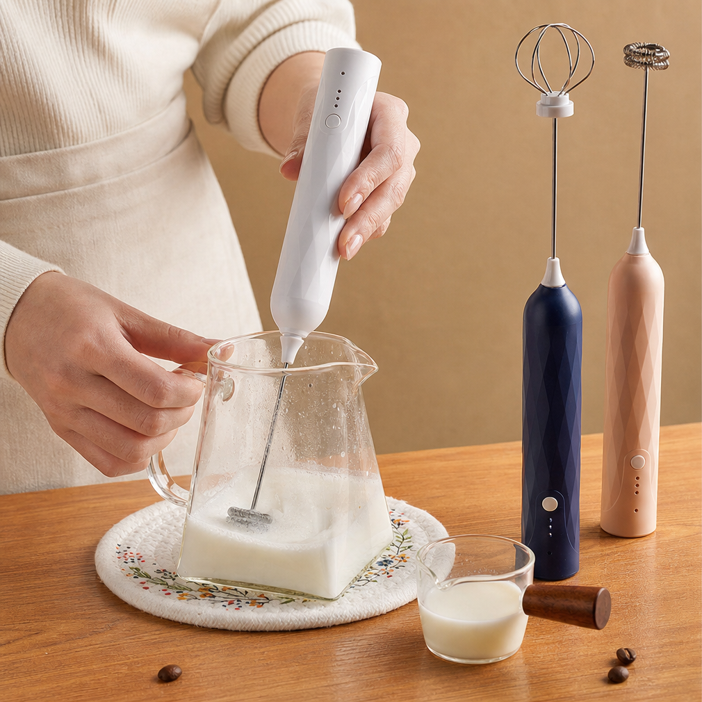 Frothelle – 3-Speed USB Rechargeable Handheld Milk Frother + 50% OFF lifestyle