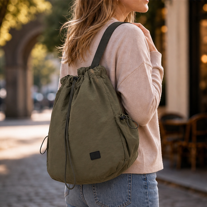 Rovena – 3-Way Convertible Drawstring Tote Backpack + 50% OFF lifestyle