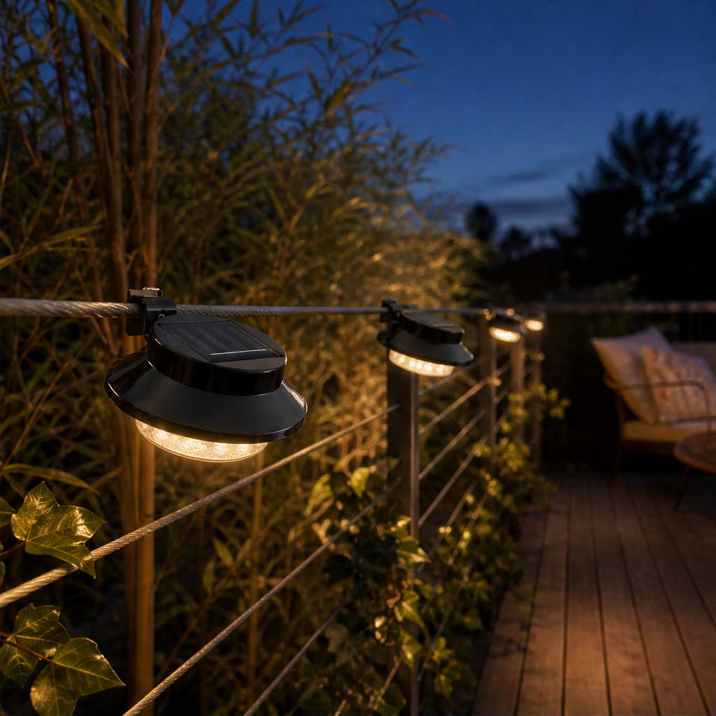 Suncroft – No-Wire Solar Wall Light for Fences, Rails &amp; Decks + 50% OFF lifestyle