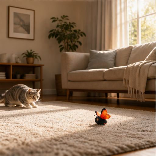Flutterbeau – Auto-Flutter Sensor Butterfly Interactive Cat Toy + 50% OFF lifestyle