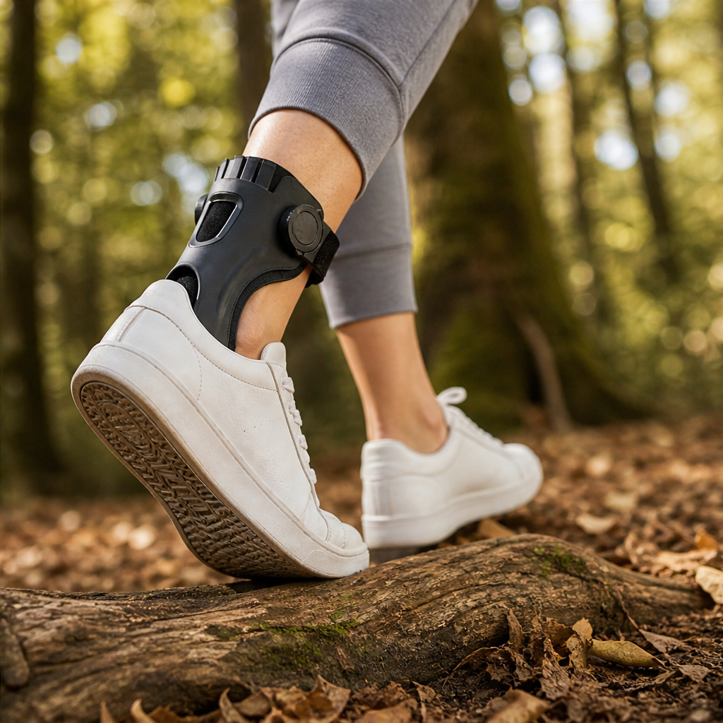 Steplock – Inflatable Liner, Ergonomic Support Foot Drop Brace + 50% OFF lifestyle