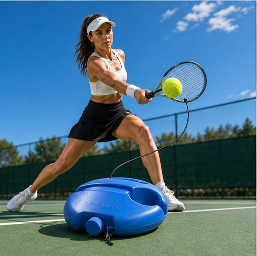 Rallywick – Solo Rebound Tennis Trainer with Cord Balls &amp; Mesh Bag + 50% OFF lifestyle