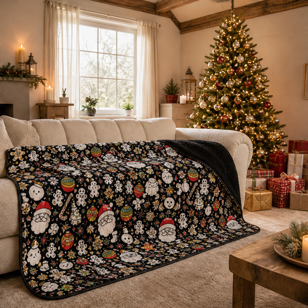 Huddlewick – DIY Color-Your-Own Fleece and Sherpa Family Blanket + 50% OFF lifestyle