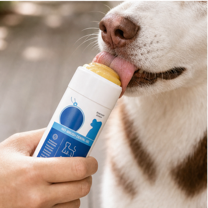 Chompwell – Brush-Free Chicken Flavor Dog Dental Gel + 50% OFF lifestyle