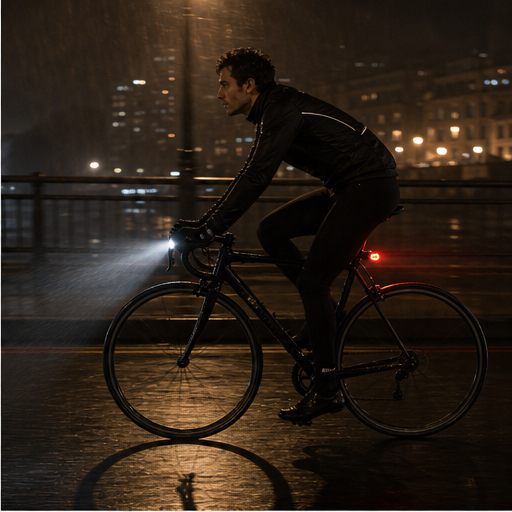 Nightforge – Dual LED Storm-Sealed Headlight and Taillight Set lifestyle