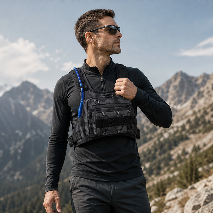 Trailfix – No-Bounce Hydration-Ready Cycling Chest Bag + 50% OFF lifestyle