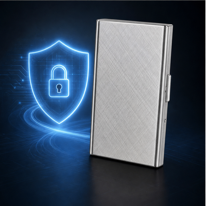 Shieldwick – RFID-Blocking Stainless Steel Card Holder + 50% OFF lifestyle