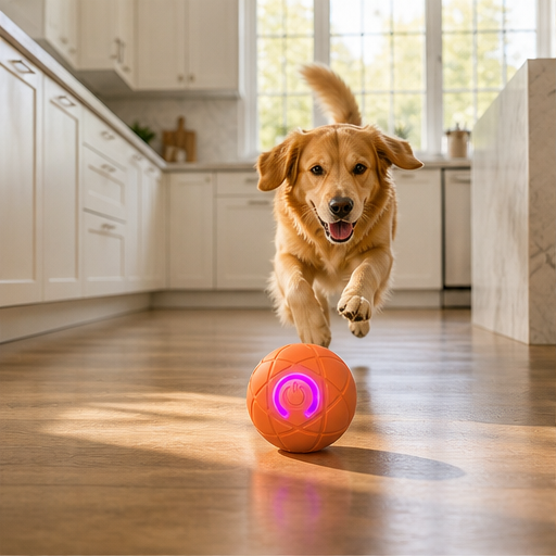 Romperoll – Auto-Bouncing Chew-Resistant Interactive Pet Ball + 50% OFF lifestyle