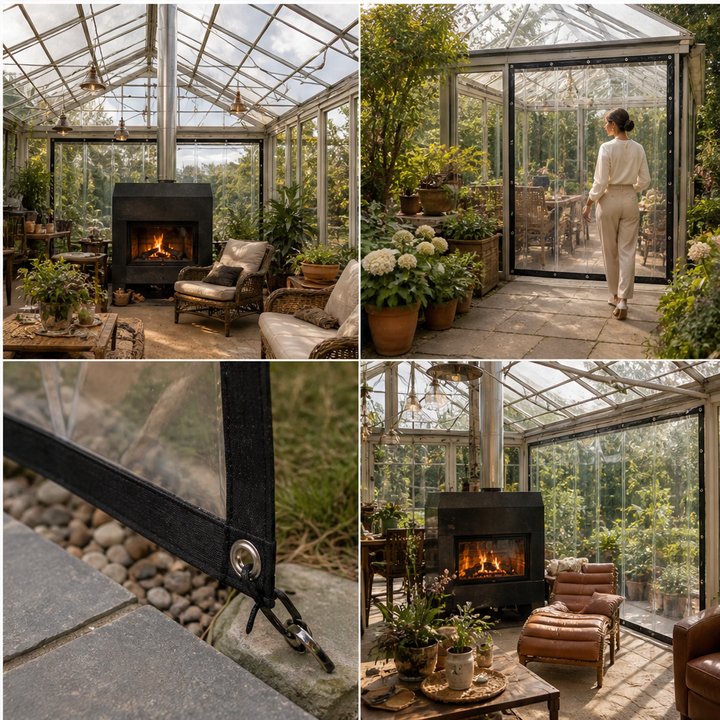 Clearshield – Heavy-Duty Weatherproof Clear Tarpaulin Cover + 50% OFF lifestyle