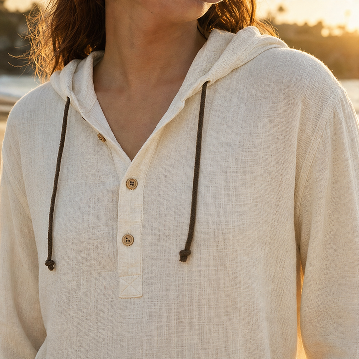 Saltwick – Breathable Hooded Shirt with Adjustable Drawstring for Men + 50% OFF lifestyle