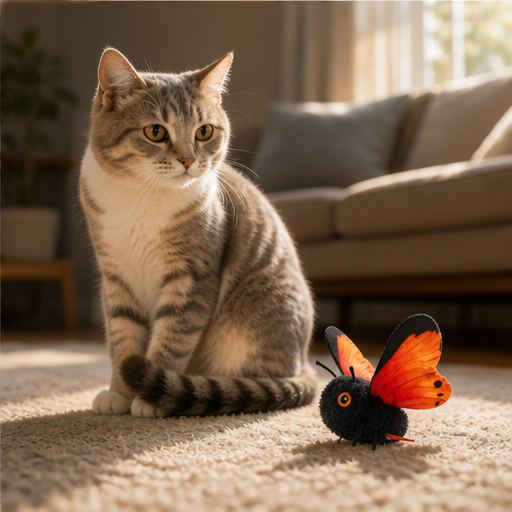 Flutterbeau – Auto-Flutter Sensor Butterfly Interactive Cat Toy + 50% OFF lifestyle