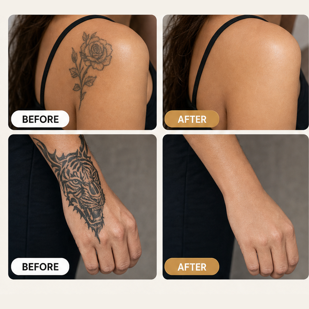 Camoura – Waterproof Dual-Shade Blend Concealer Cream for Tattoos &amp; Scars + BUY 1 + PICK 1 FREE COLOR features