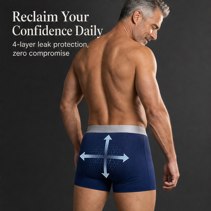 AirFlex – Leakproof 4-Layer Cooling Mesh Men&