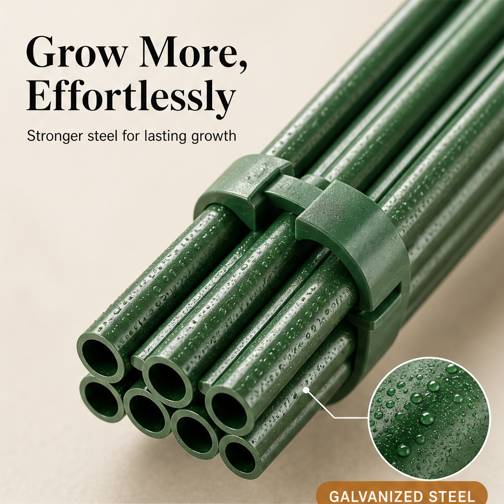 Vertigrow Arbor – Rust-Resistant Steel Climbing Plant Arch Trellis + 50% OFF features