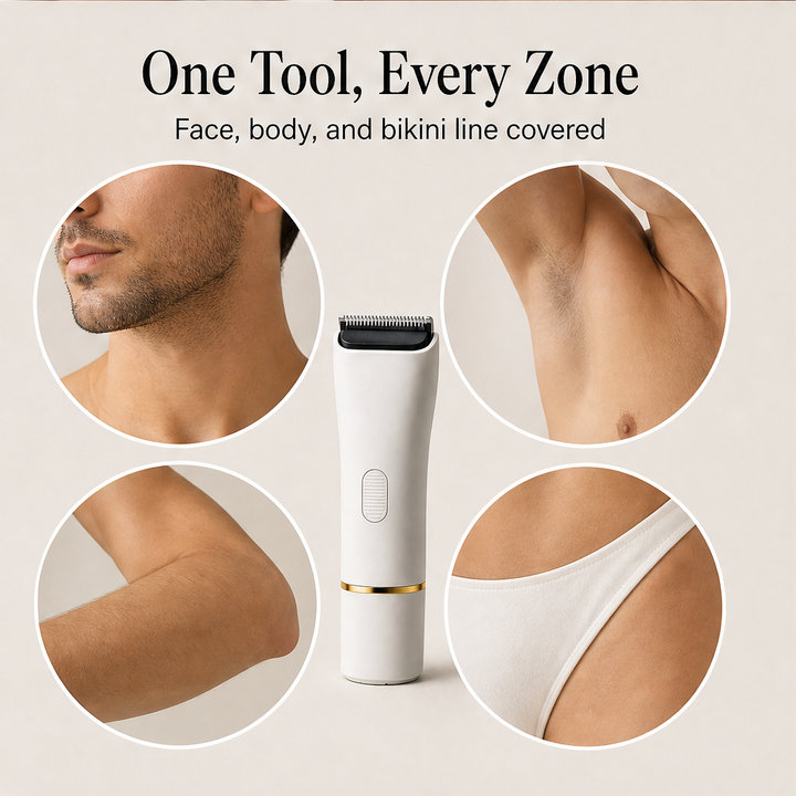 Purelume – Ceramic Blade 3-in-1 Beard, Nose &amp; Body Trimmer + 50% OFF detail