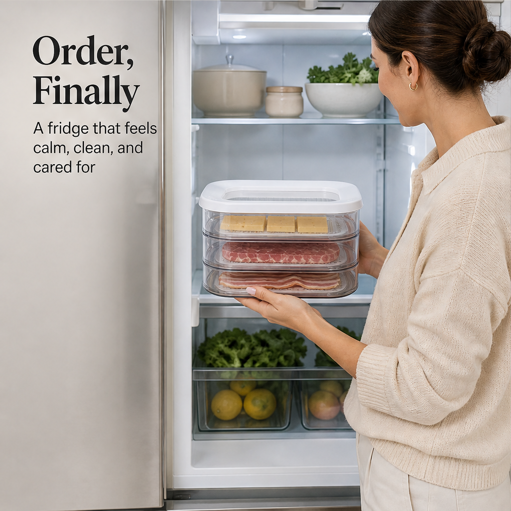 Stackwell – Airtight Stacking Fridge Storage Containers with Lid + 50% OFF features