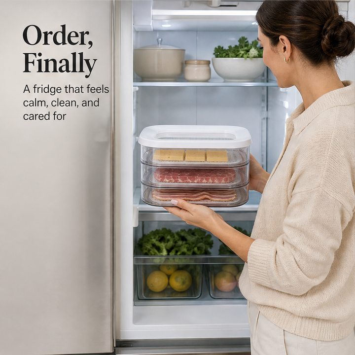 Stackwell – Airtight Stacking Fridge Storage Containers with Lid + 50% OFF features