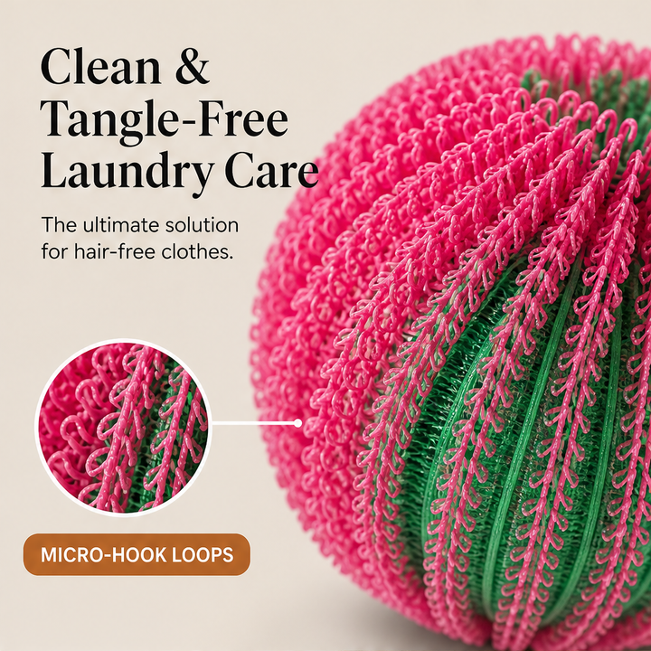 Shedlace – Pet Hair Trapping Reusable Laundry Balls + 1+1 FREE features