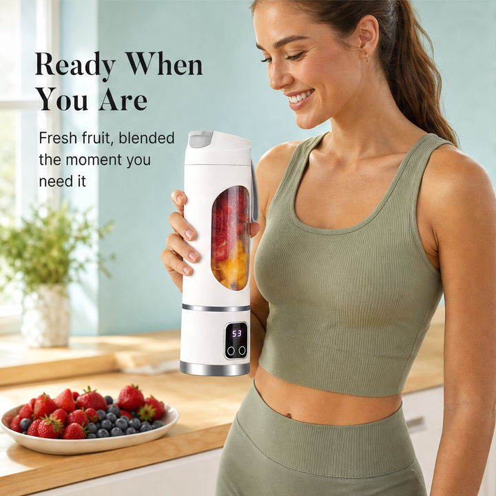 Sipwell – Cordless USB-C Rechargeable Personal Blender + 50% OFF features