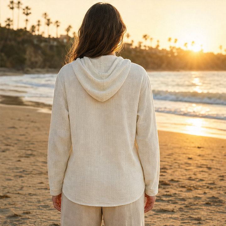 Saltwick – Breathable Hooded Shirt with Adjustable Drawstring for Men + 50% OFF lifestyle