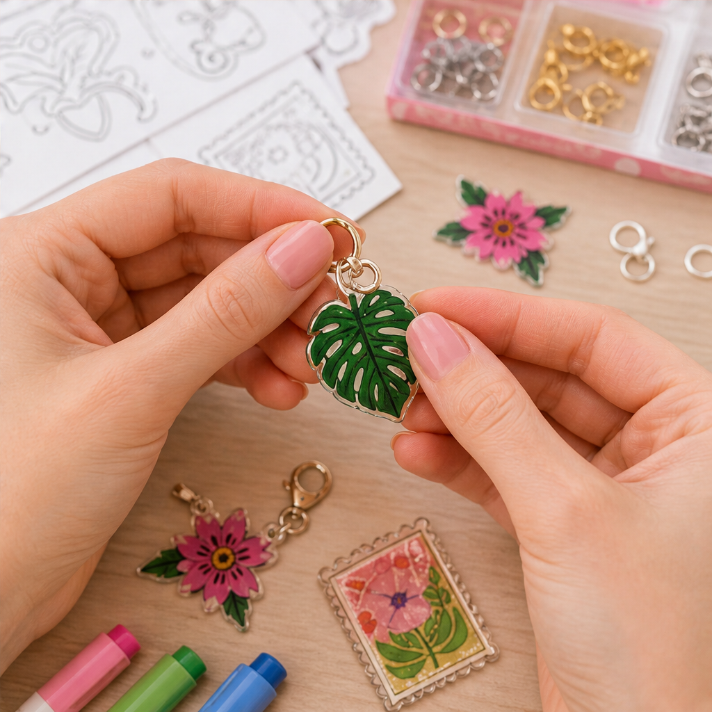 Bloomcraft Studio – Color, Bake &amp; Shrink Charm Making Craft Kit + 50% OFF lifestyle